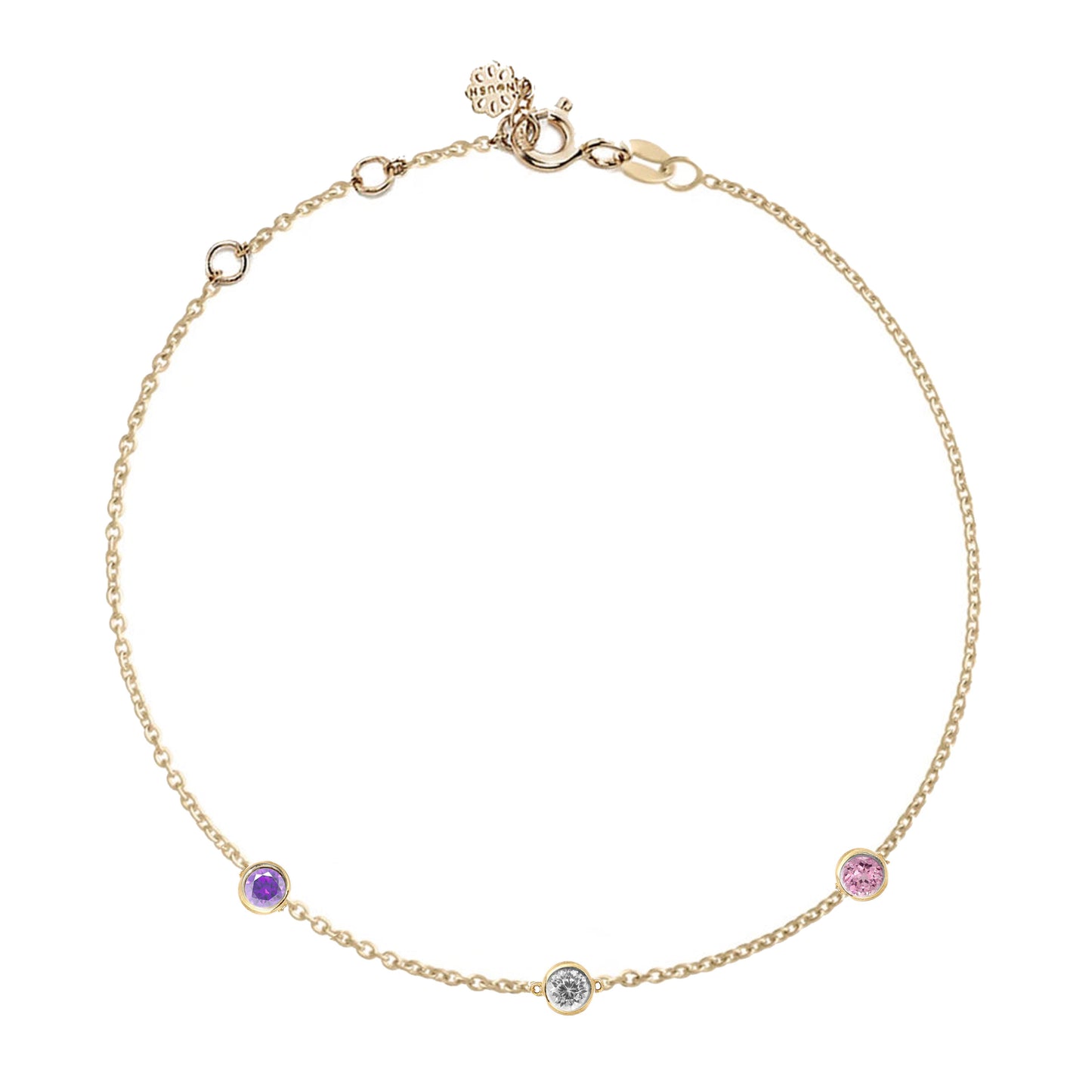 Peekaboo Round bracelet