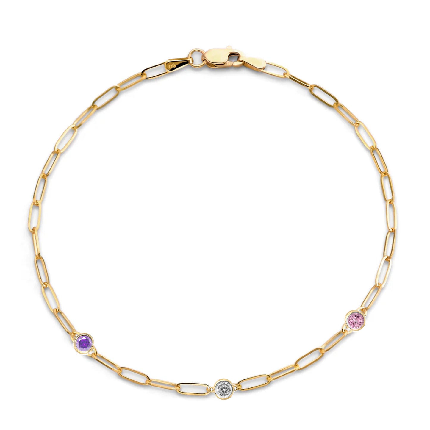 Peekaboo Round bracelet