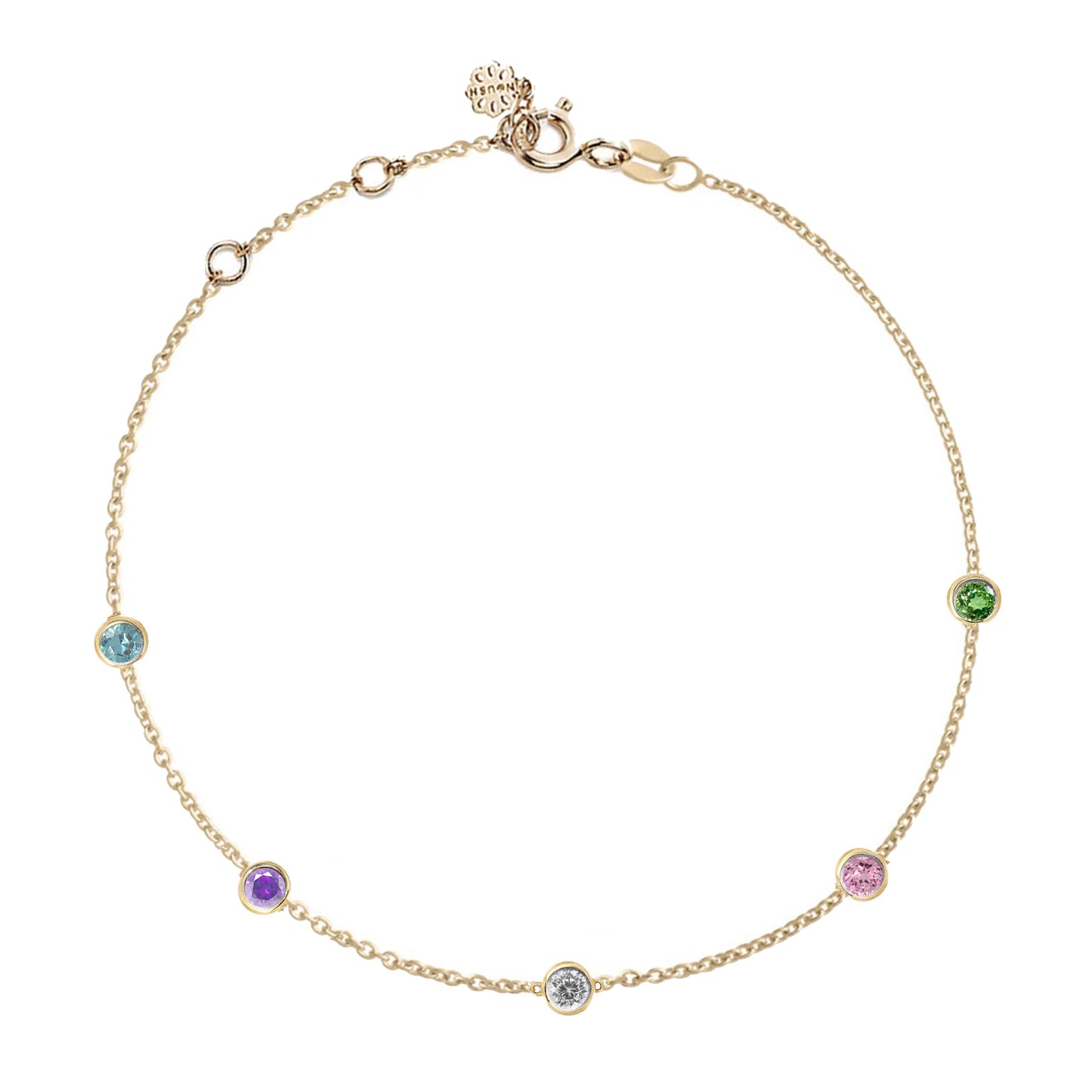 Peekaboo Round bracelet