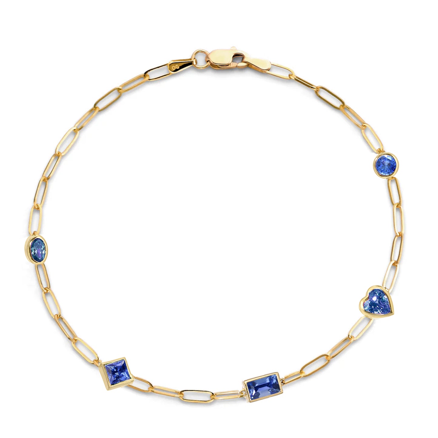 Peekaboo mix cut bracelet