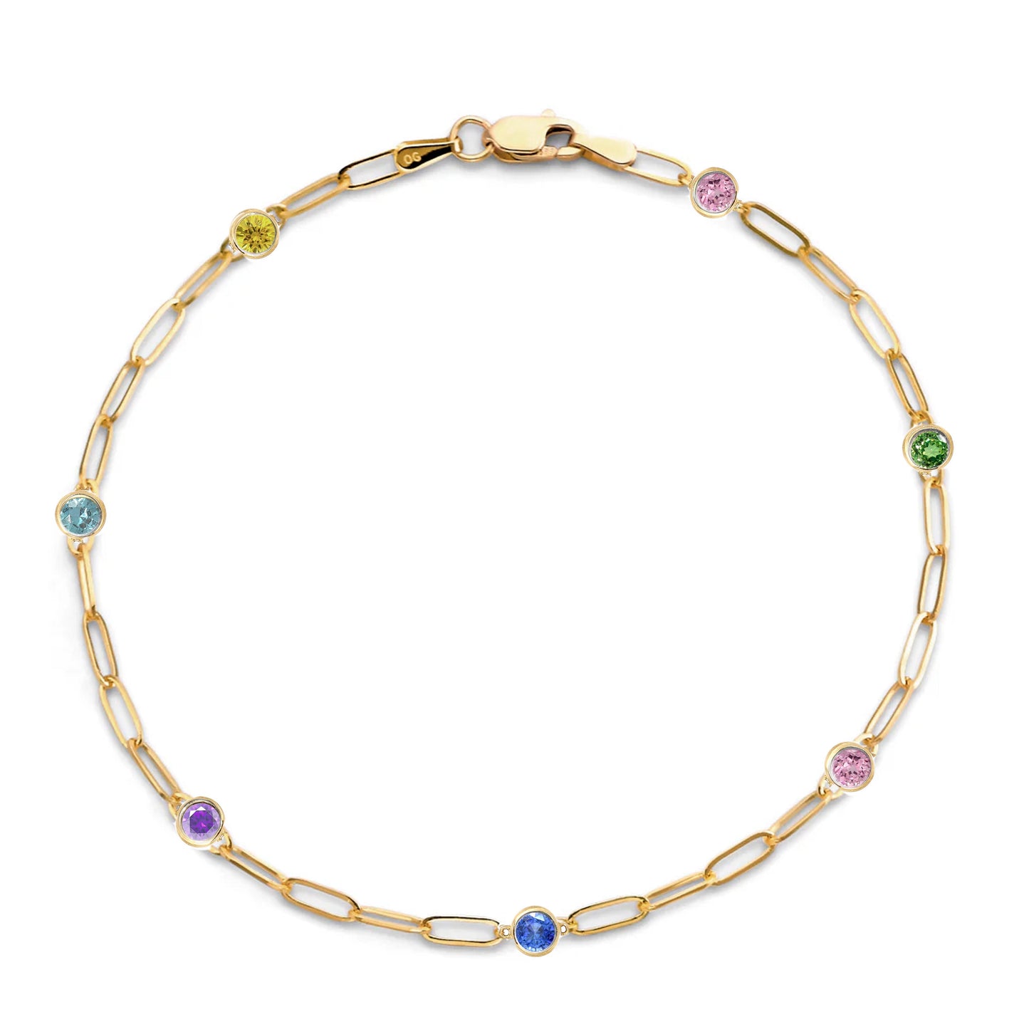 Peekaboo Round bracelet