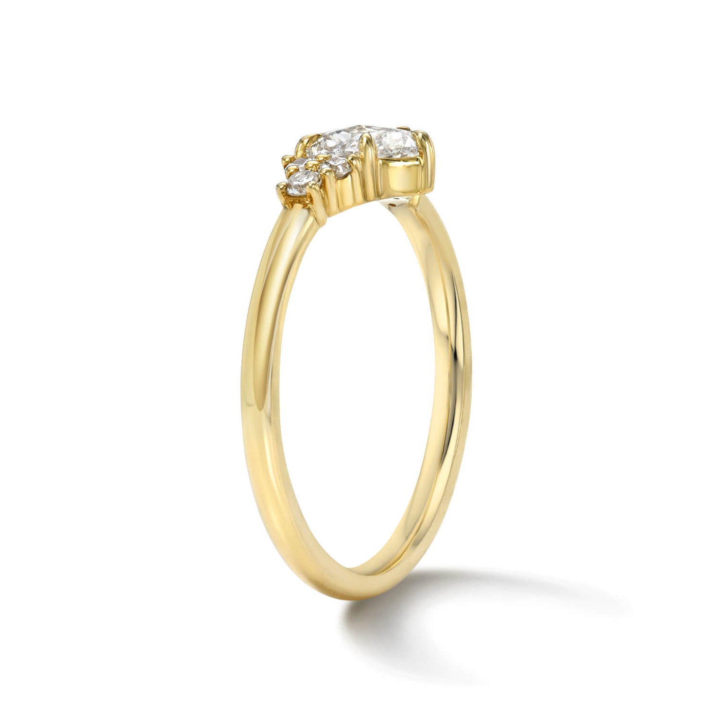 Petit Multi-Stone Rose Cut Ring