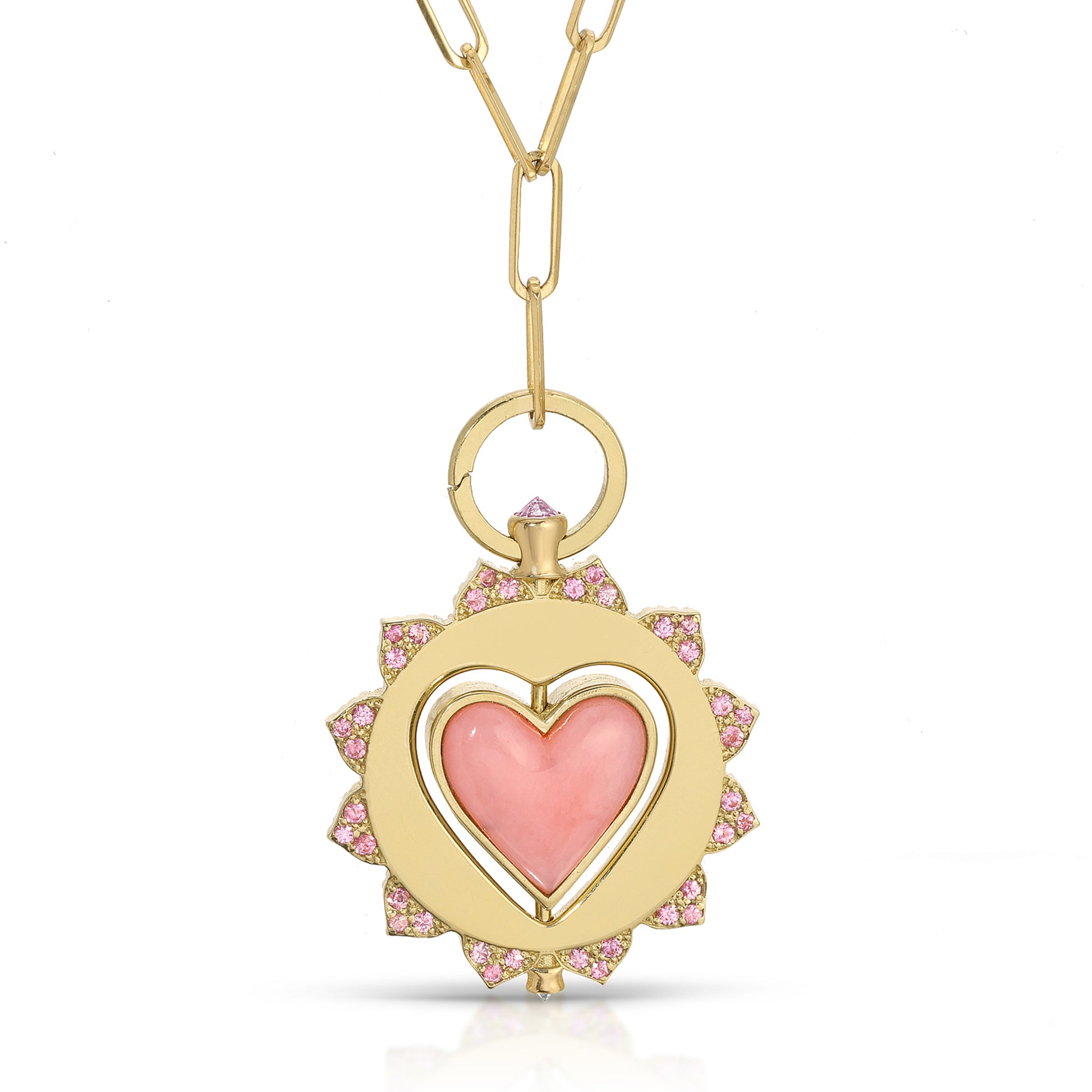 resides in the center of the chest near the heart.