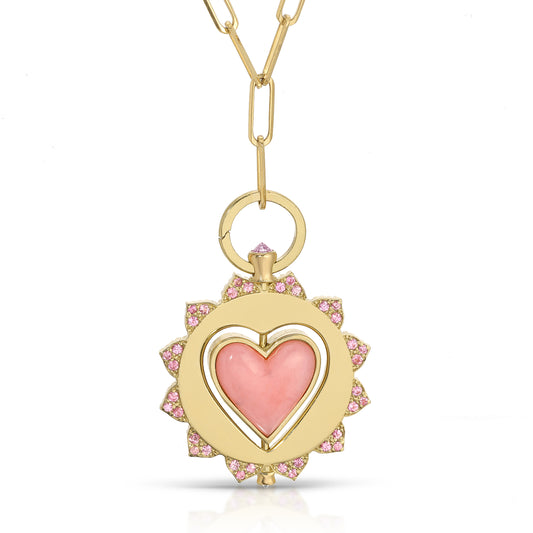 resides in the center of the chest near the heart.
