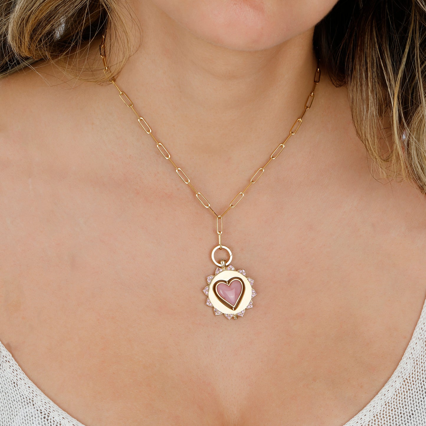 known as Anahata, resides in the center of the chest near the heart.