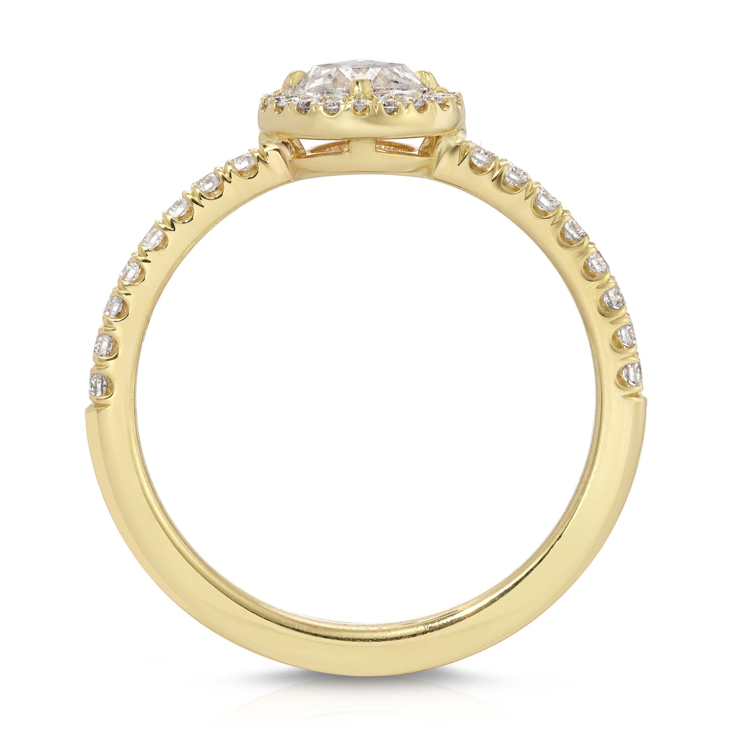 Hide and Seek Custom Design Engagement Ring