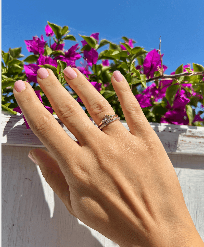 Petit Multi-Stone Rose Cut Ring