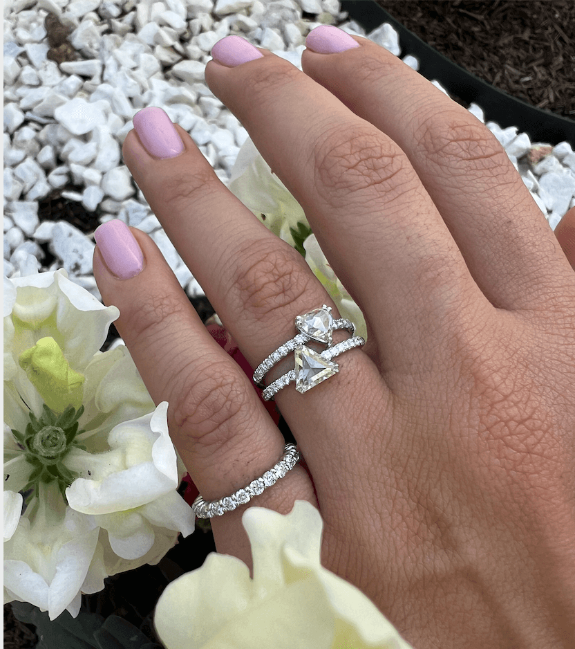 Brilliant diamond eternity band