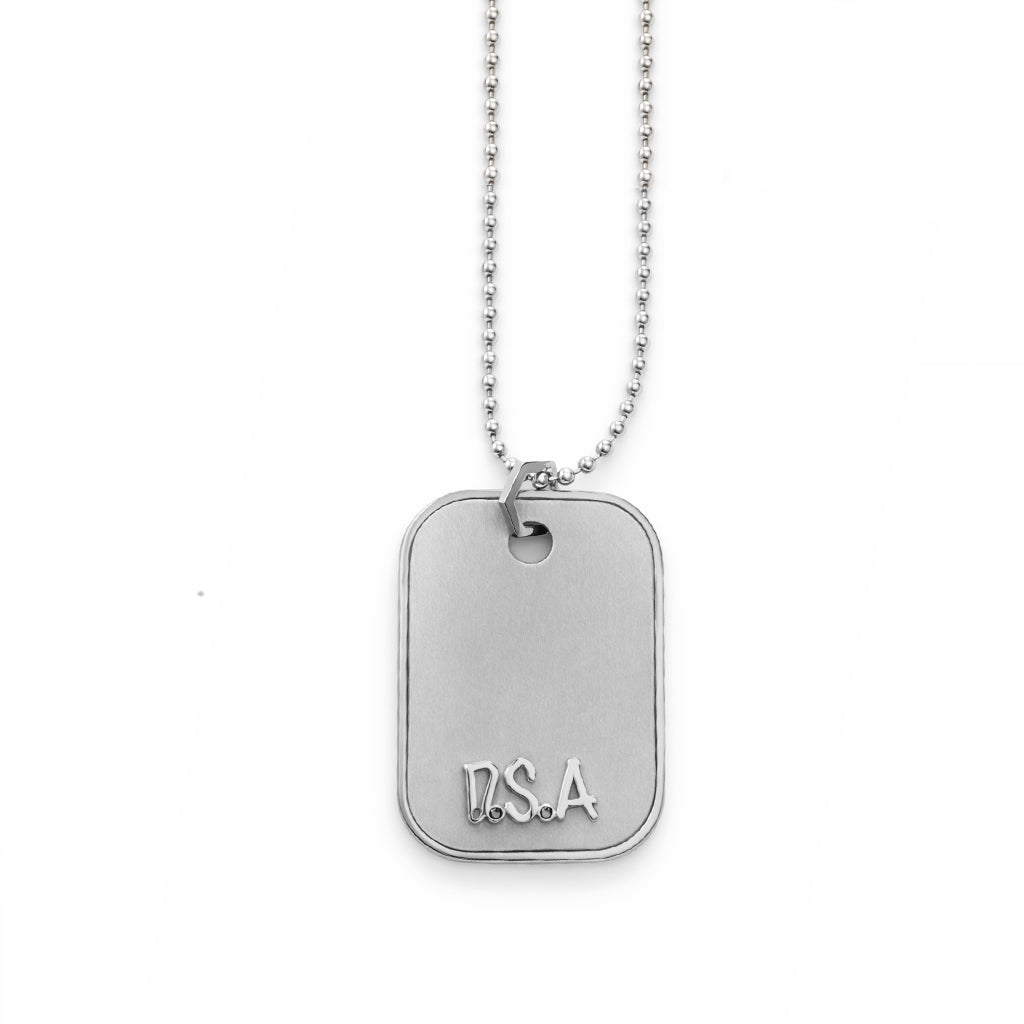 Mens Large Tagonal Necklace