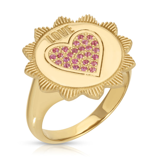 My Heart Signet Ring