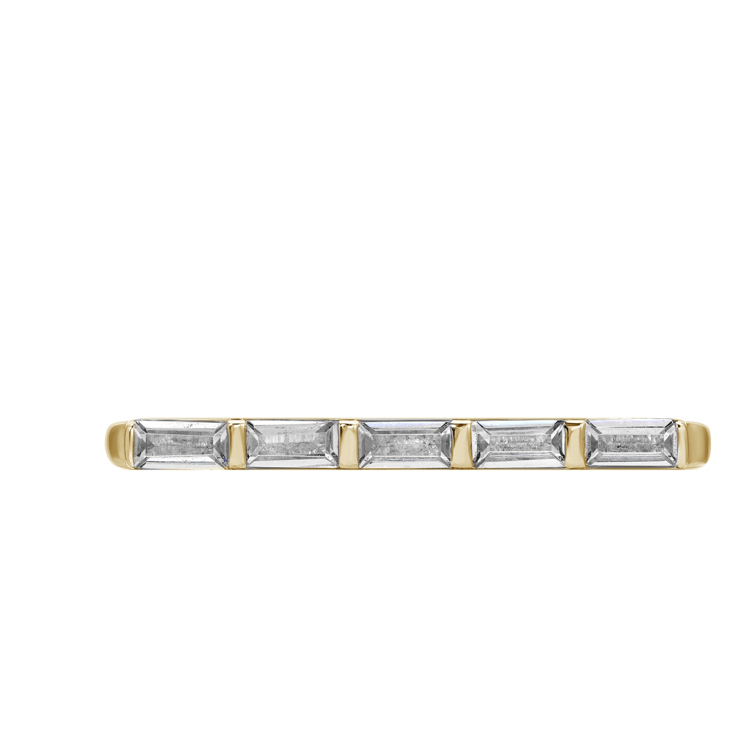 Baguette LNQD 3 stack Rings