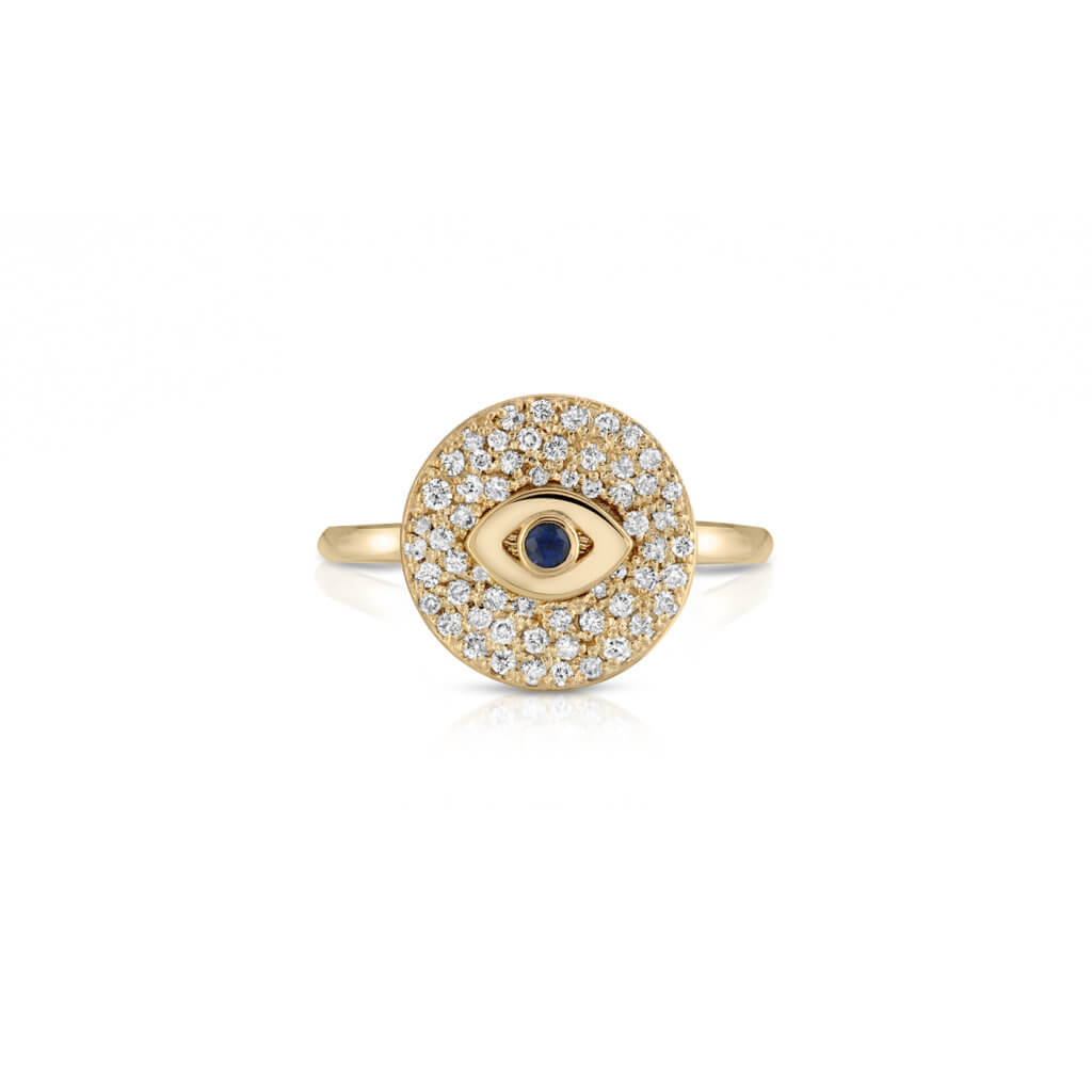 Co-exist -Evil eye Diamond Disk