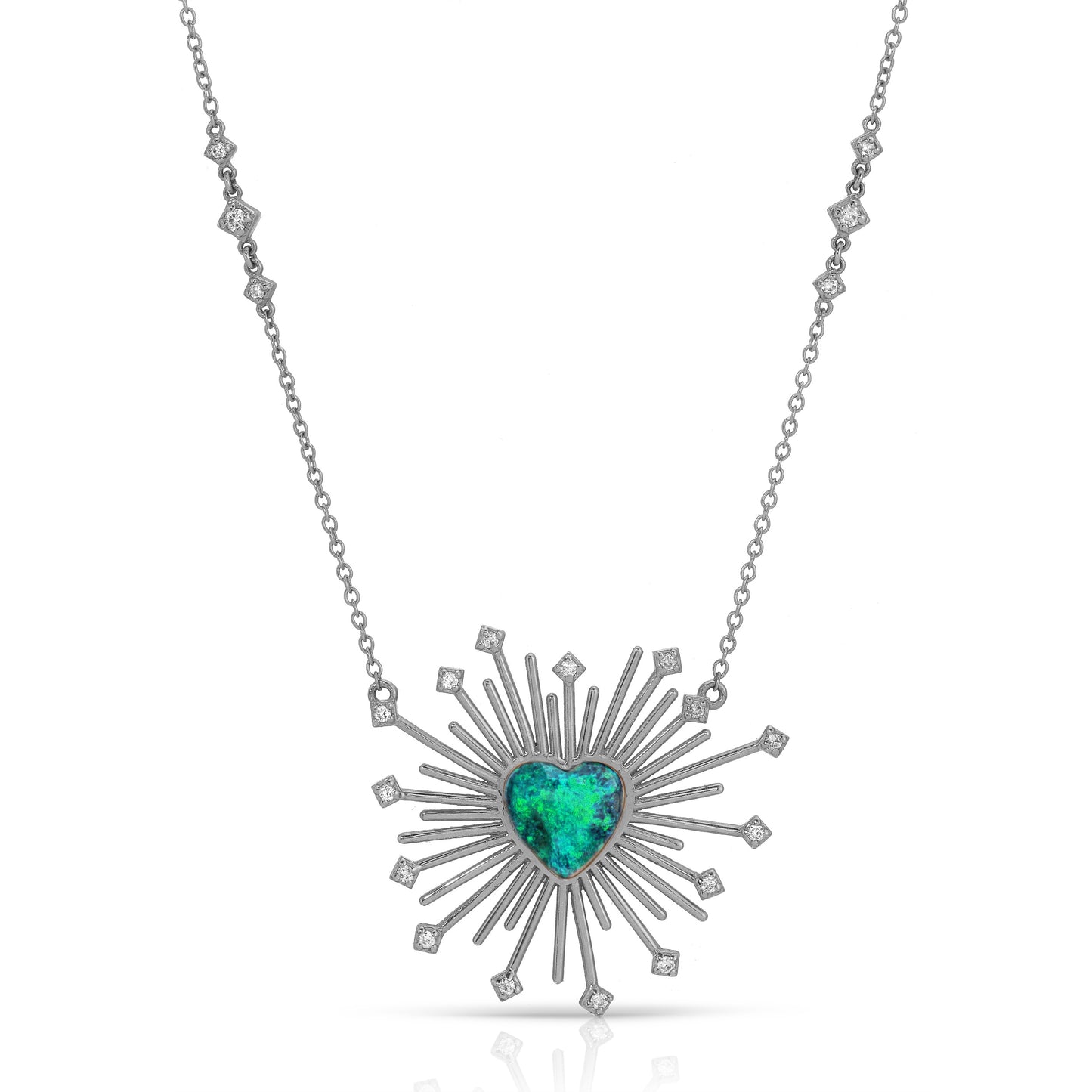 Glow necklace- Heart