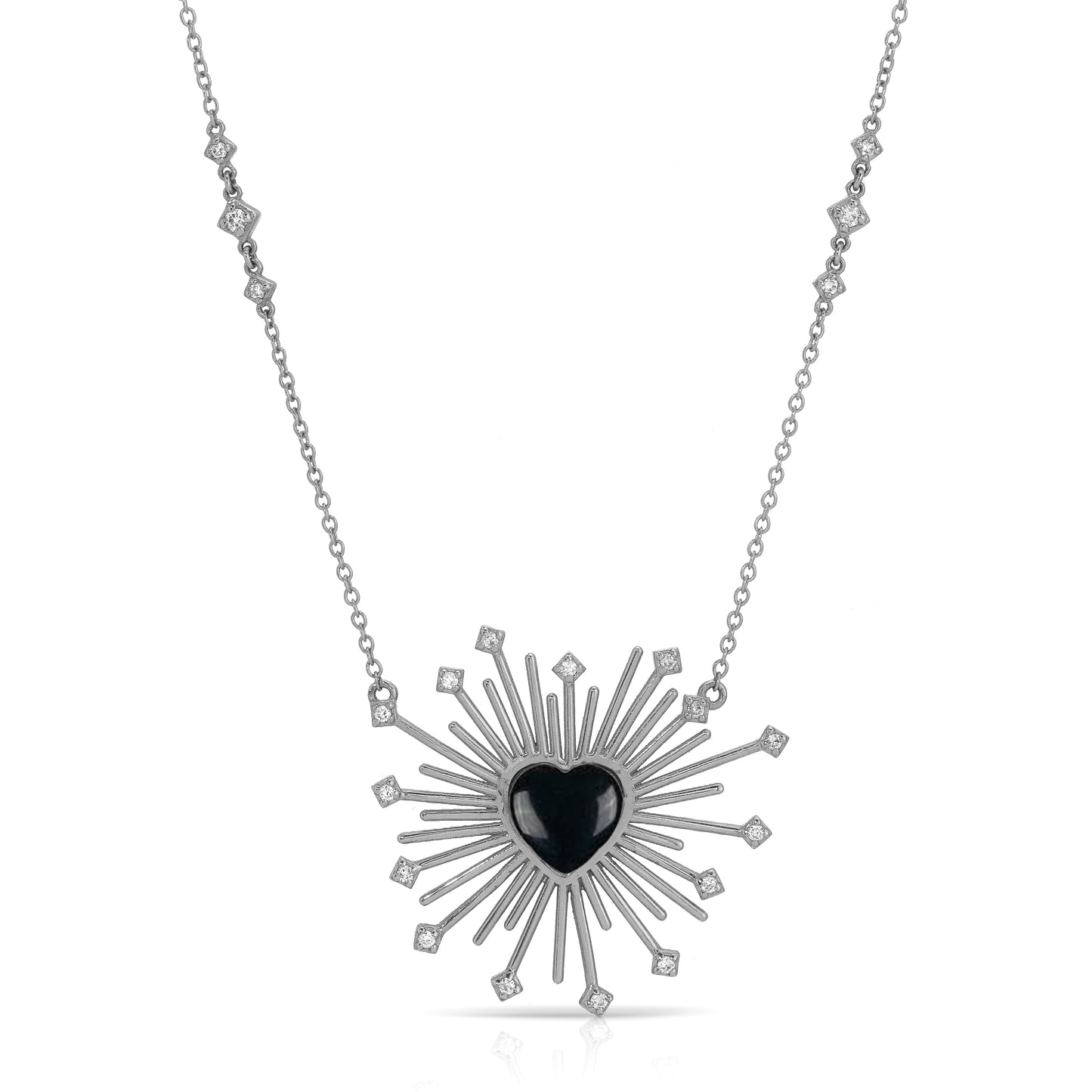 Glow necklace- Heart