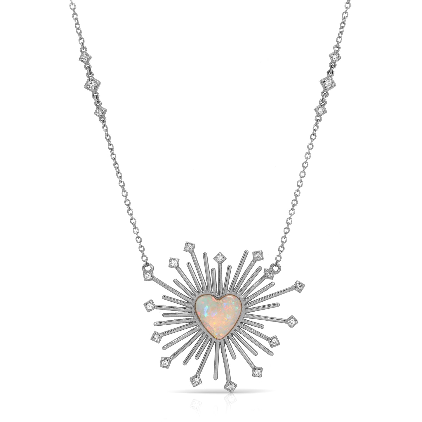 Glow necklace- Heart