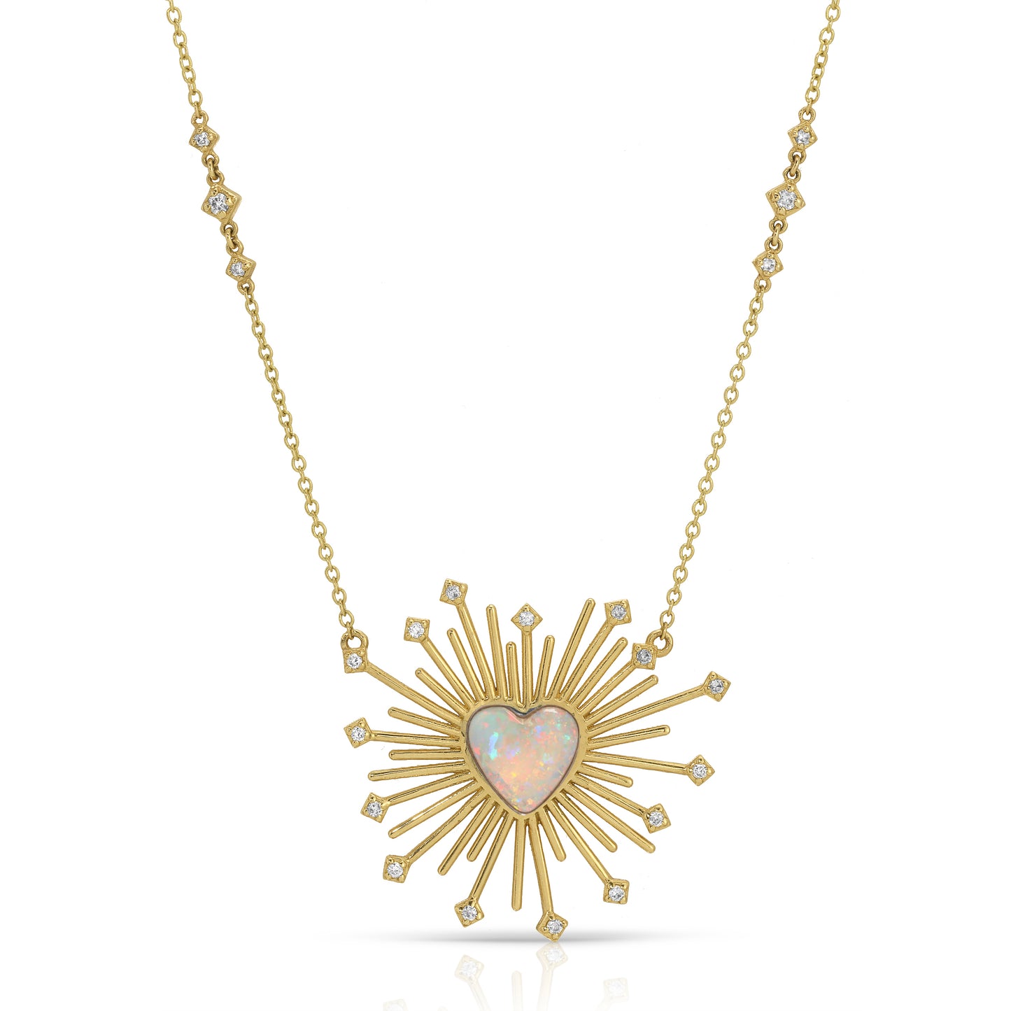 Glow necklace- Heart
