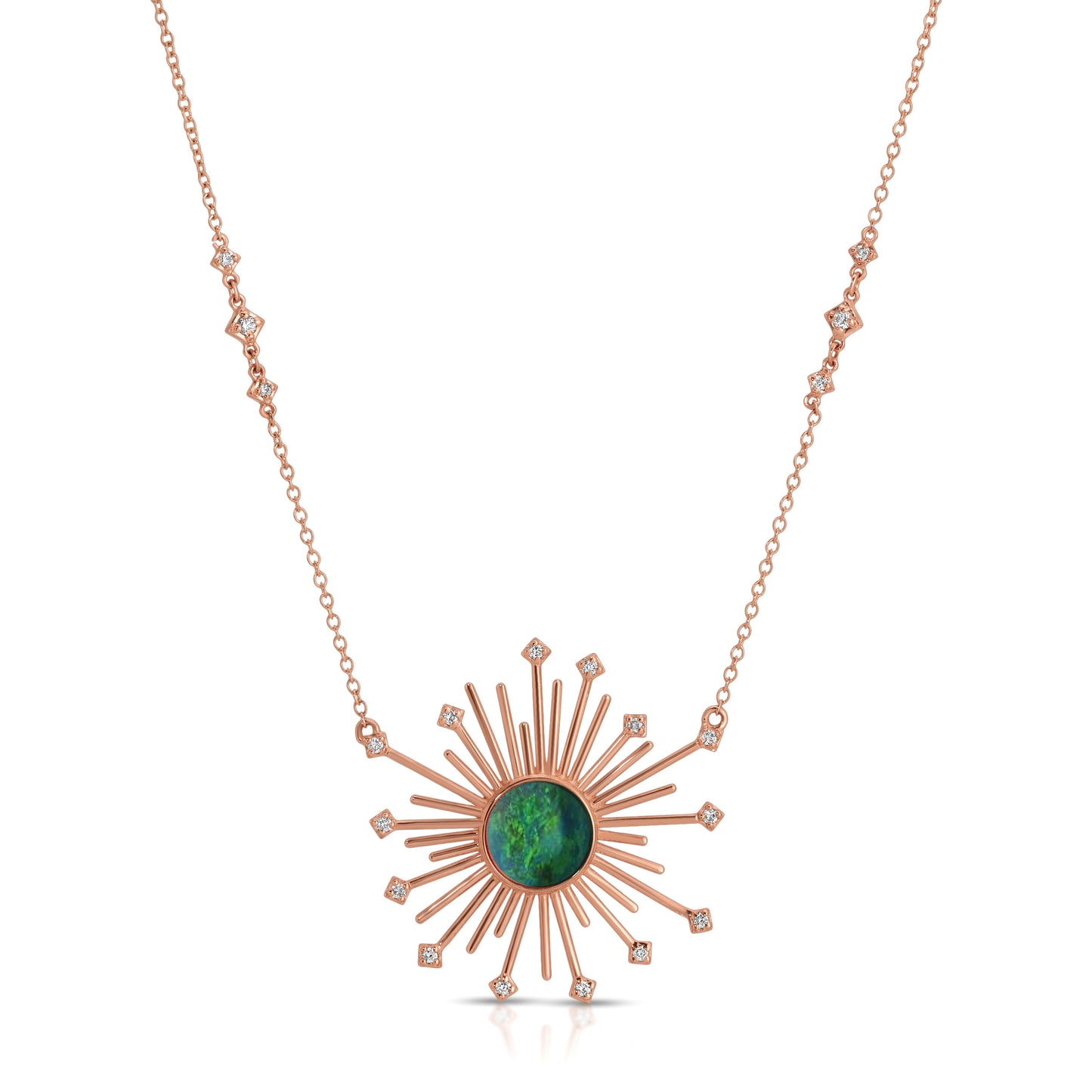 Glow necklace- Round