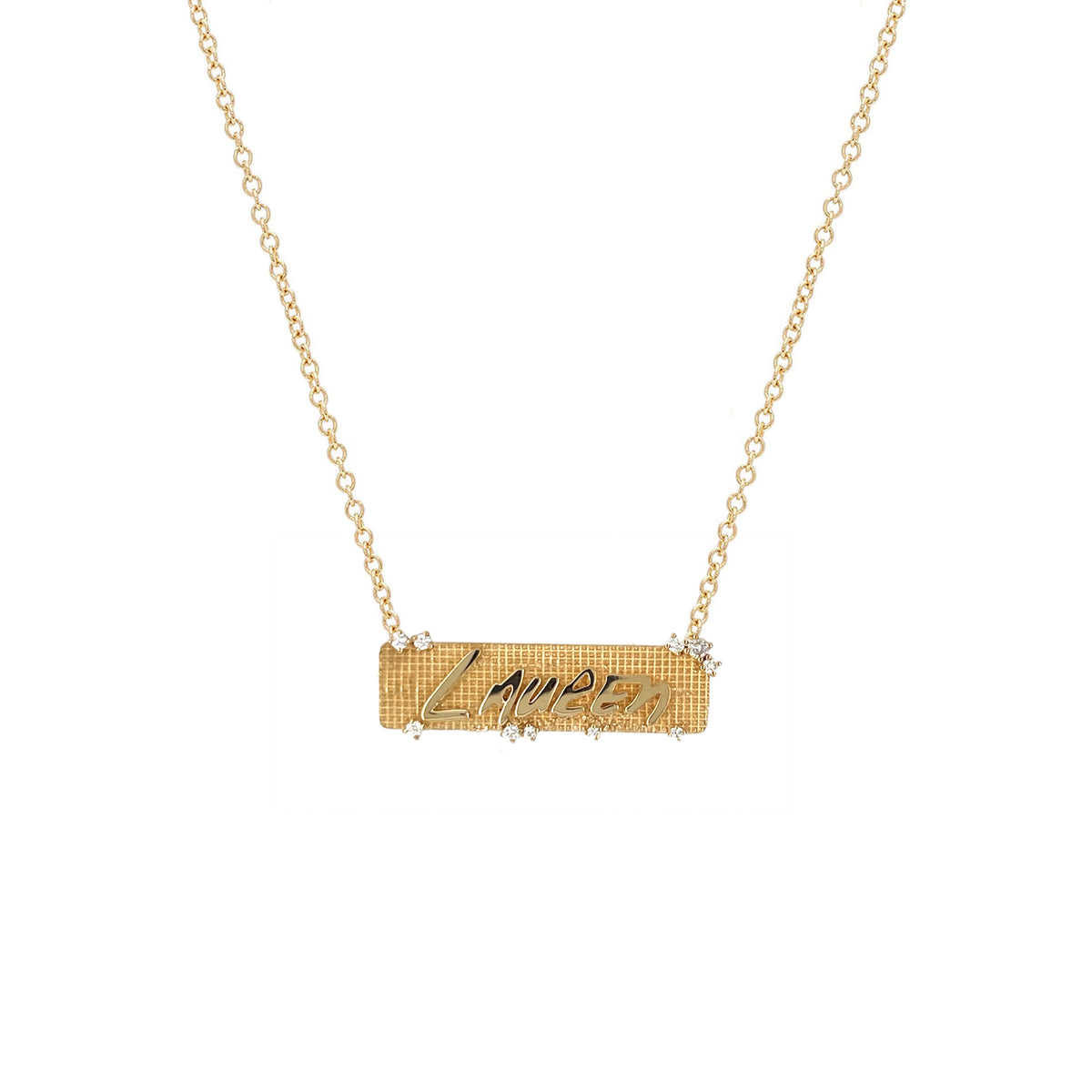 Bar Name necklace