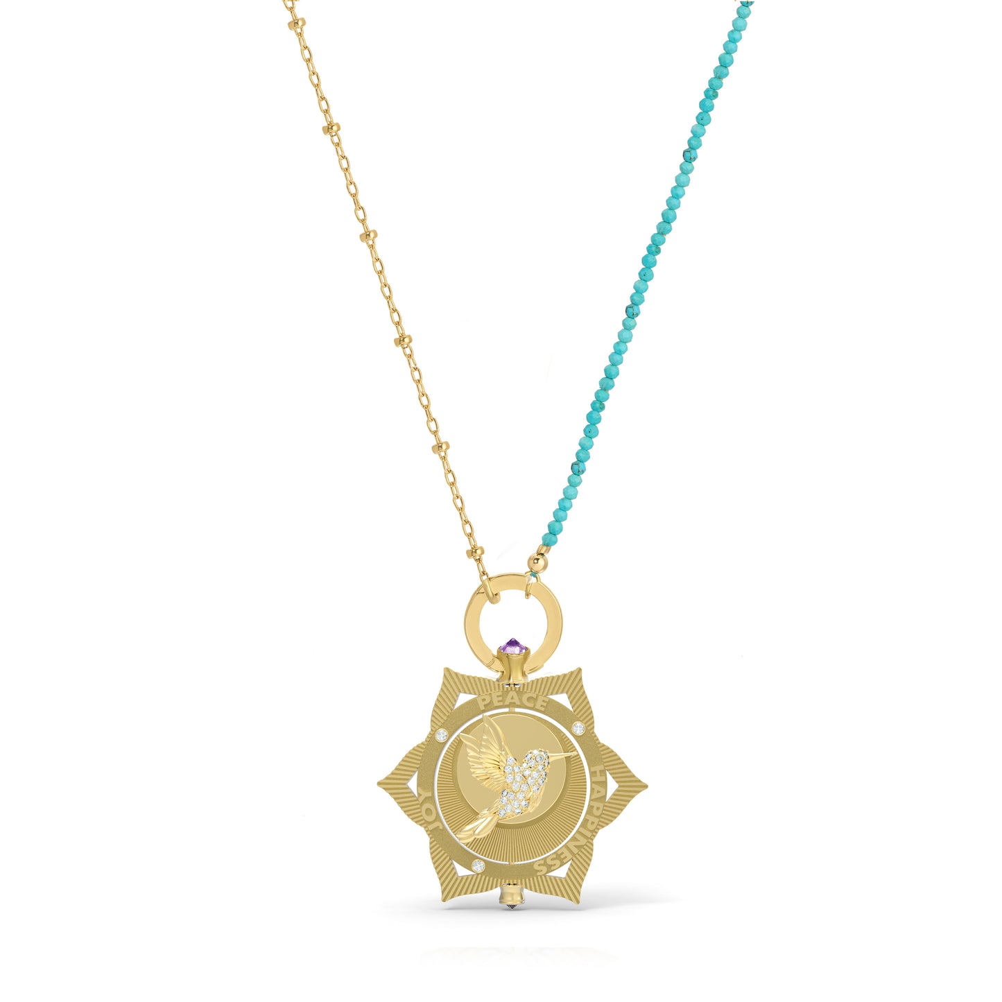 large Joy medallion