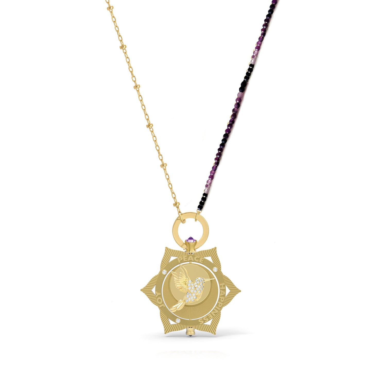 large Joy medallion