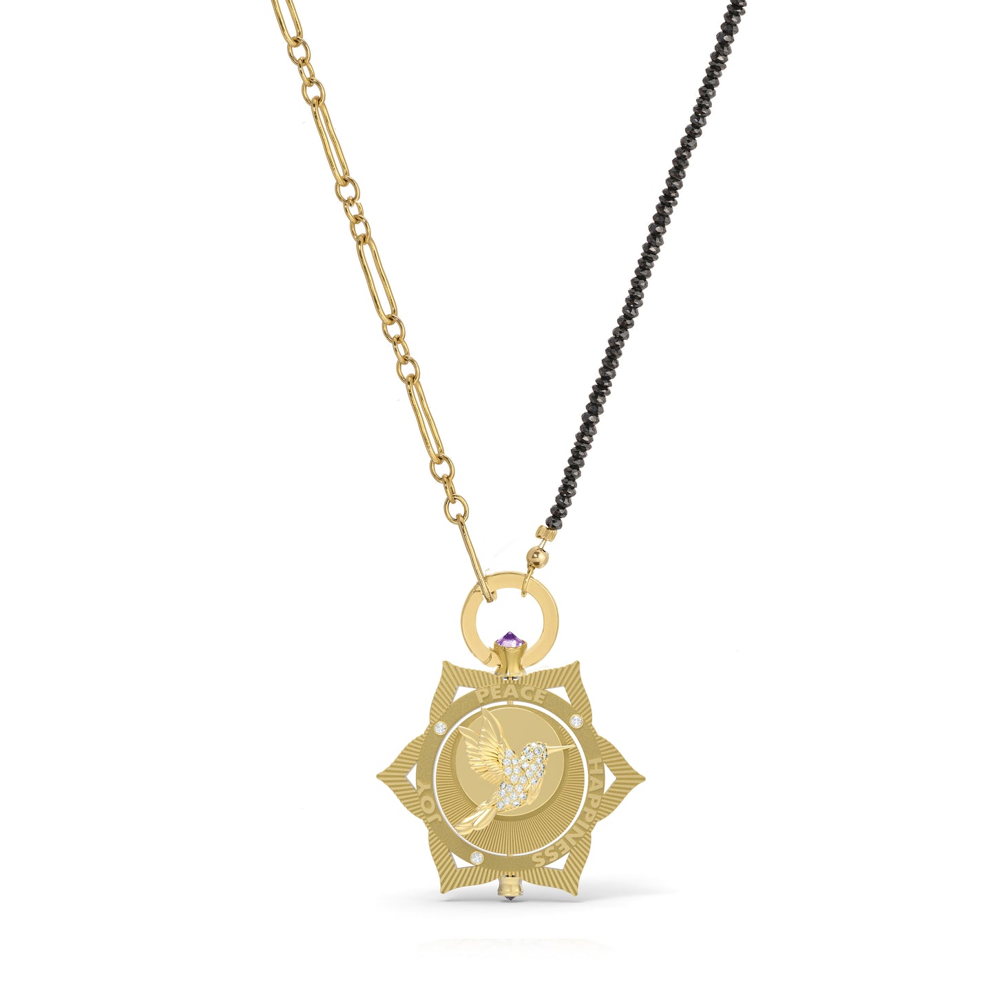 large Joy medallion