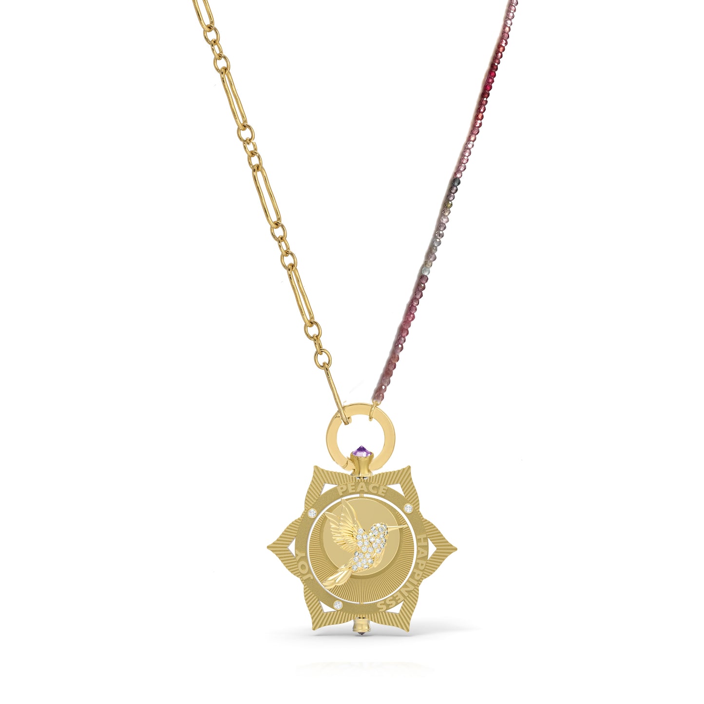 large Joy medallion