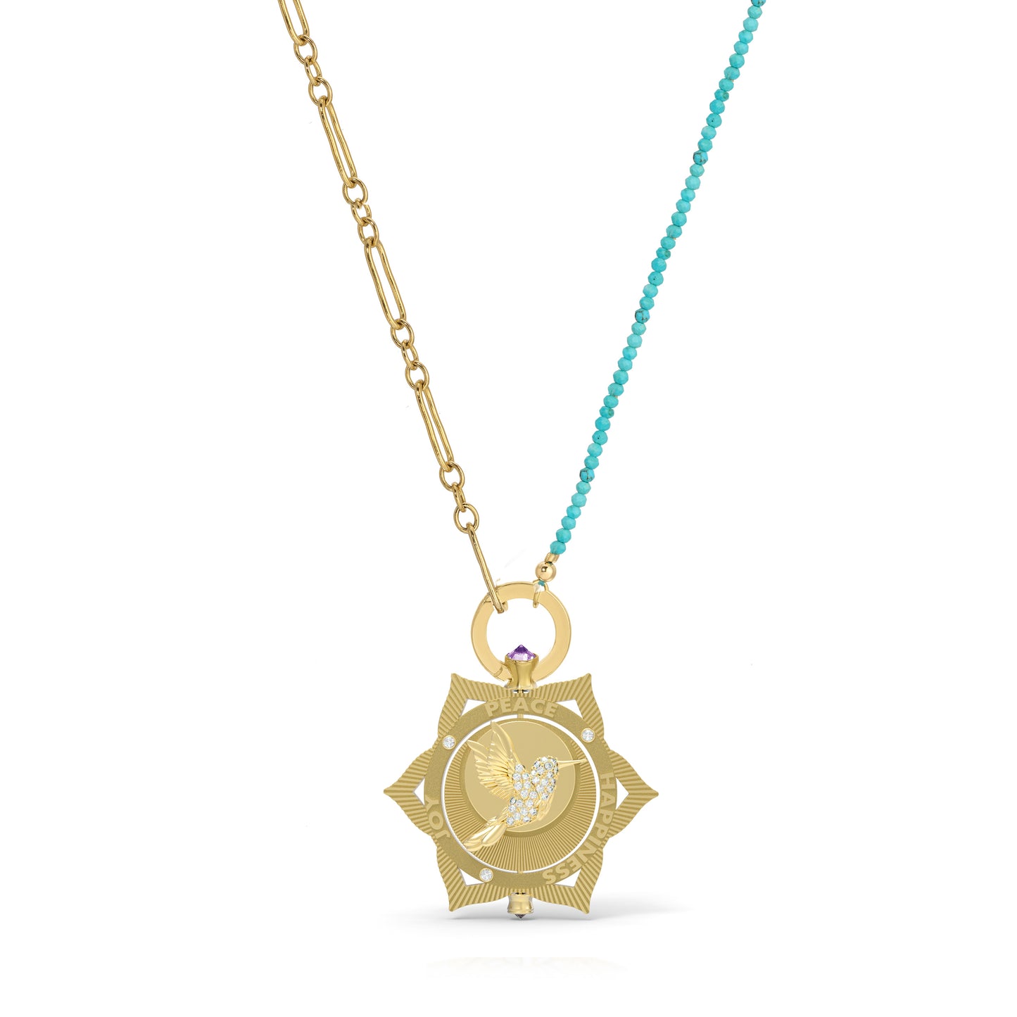 large Joy medallion