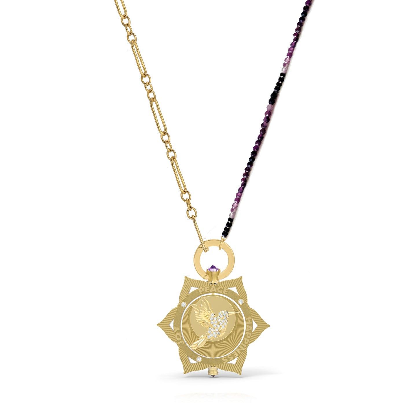 large Joy medallion