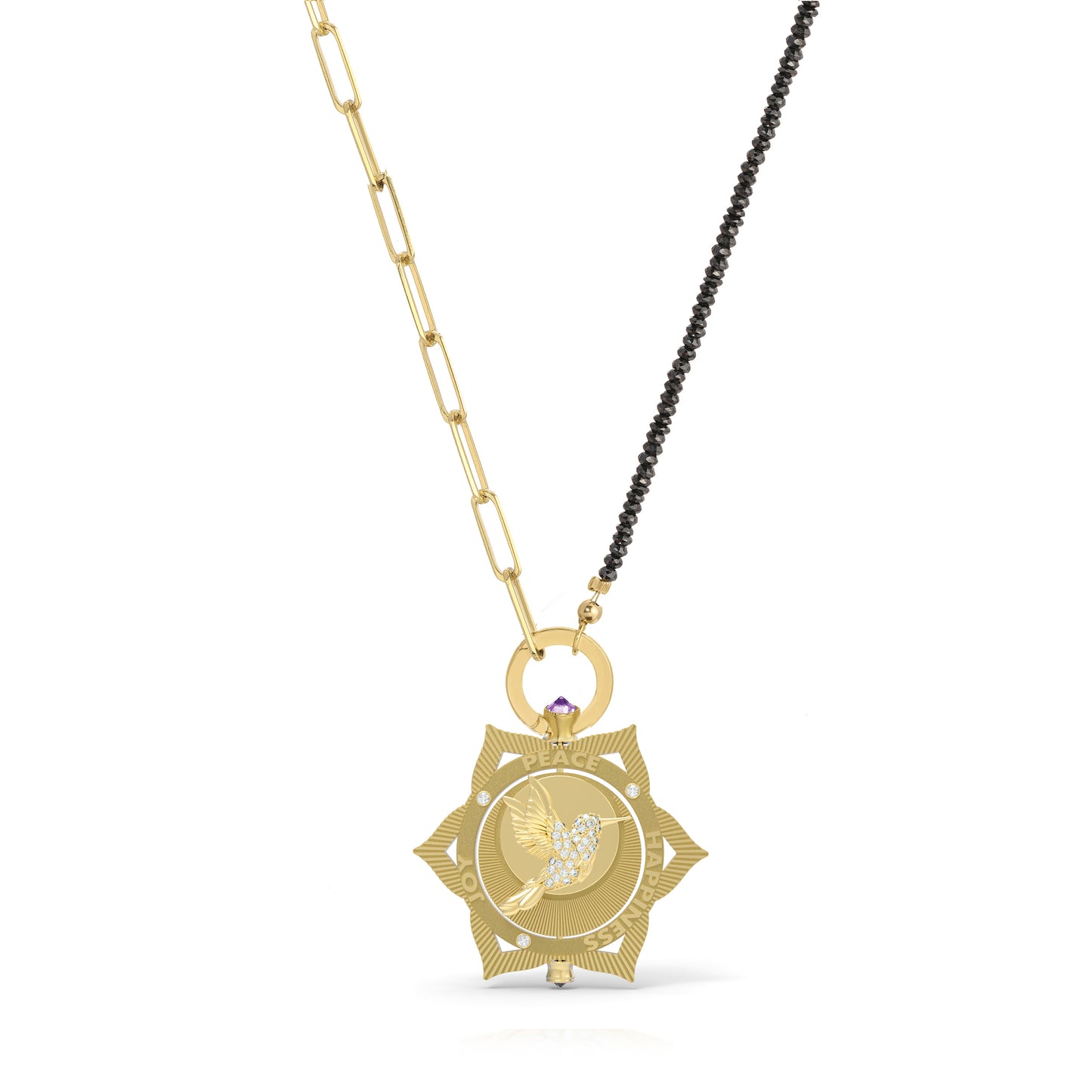 large Joy medallion