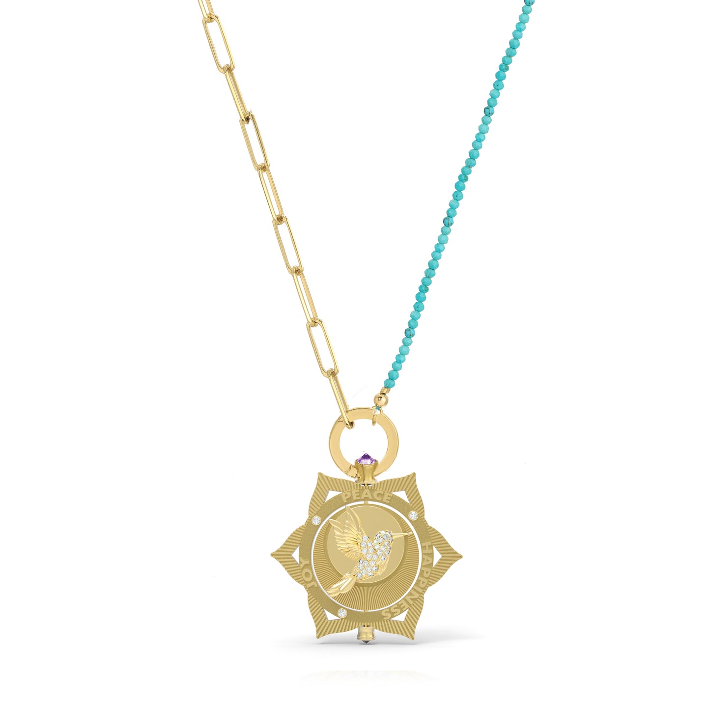 large Joy medallion