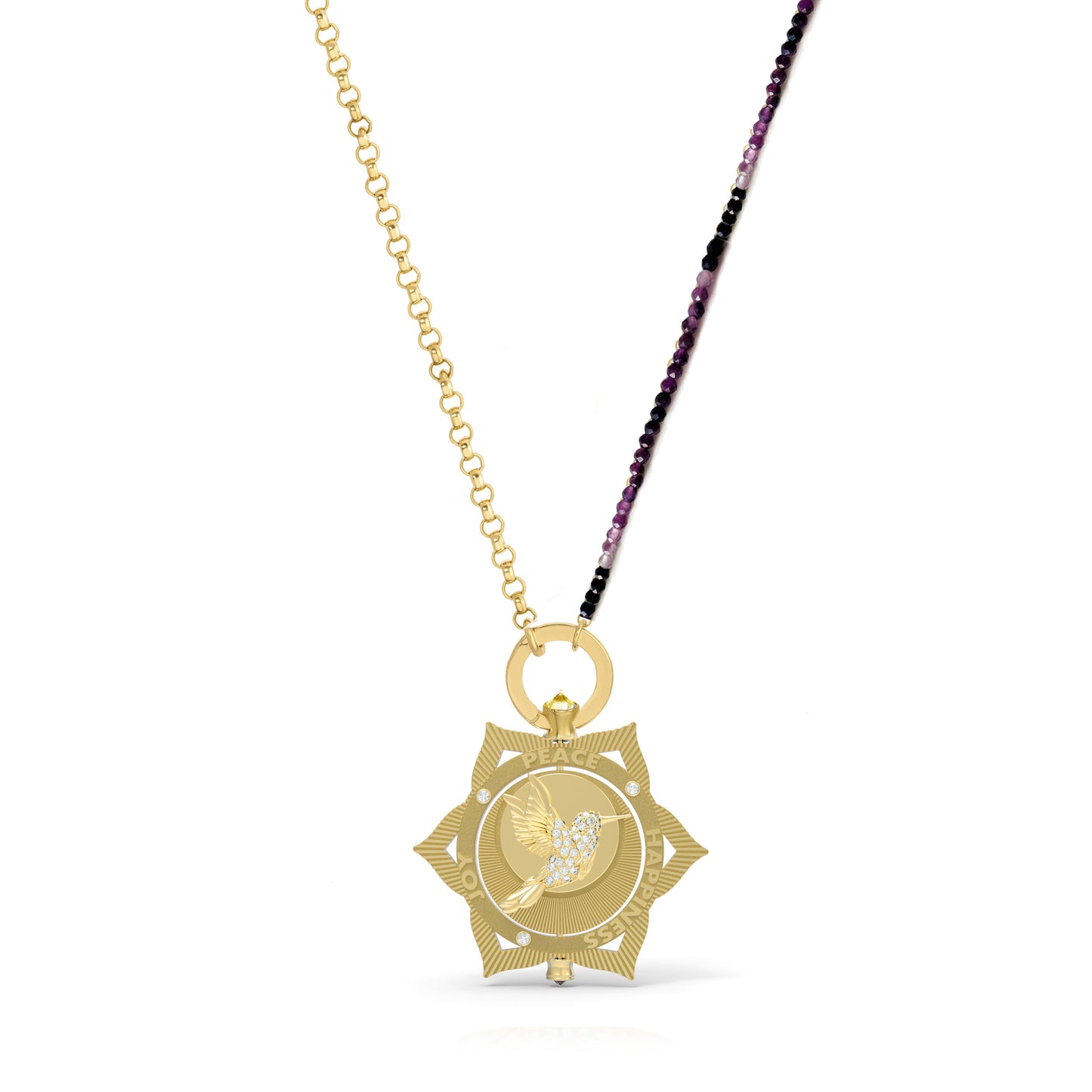 large Joy medallion