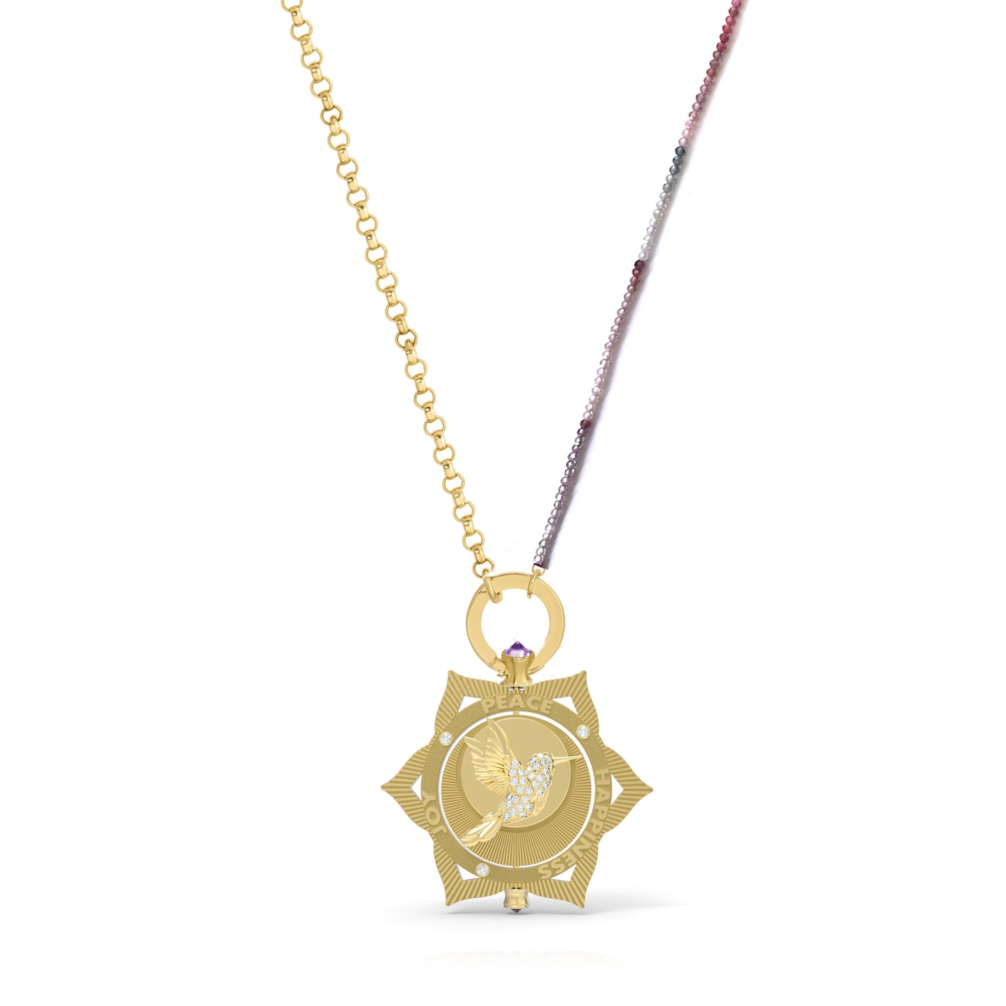 large Joy medallion