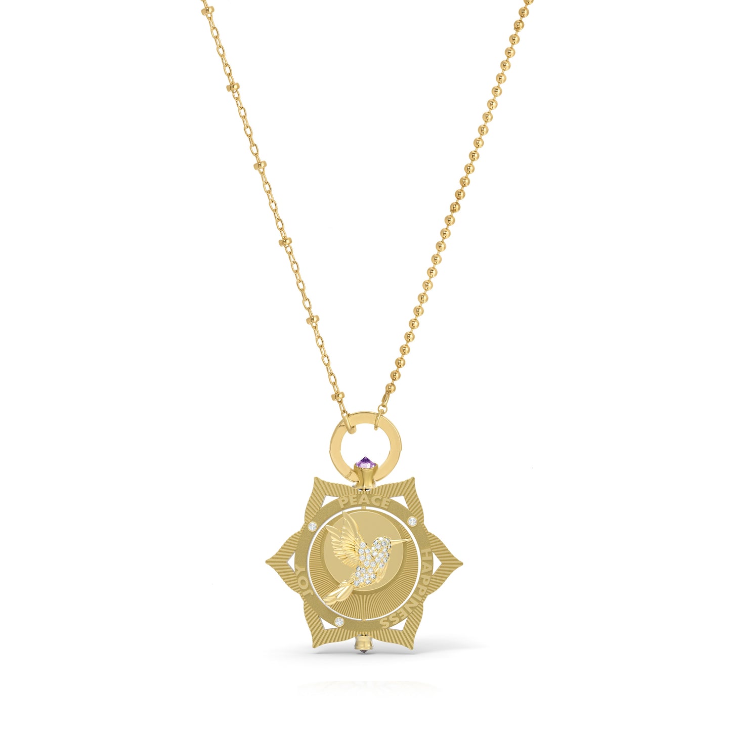 large Joy medallion
