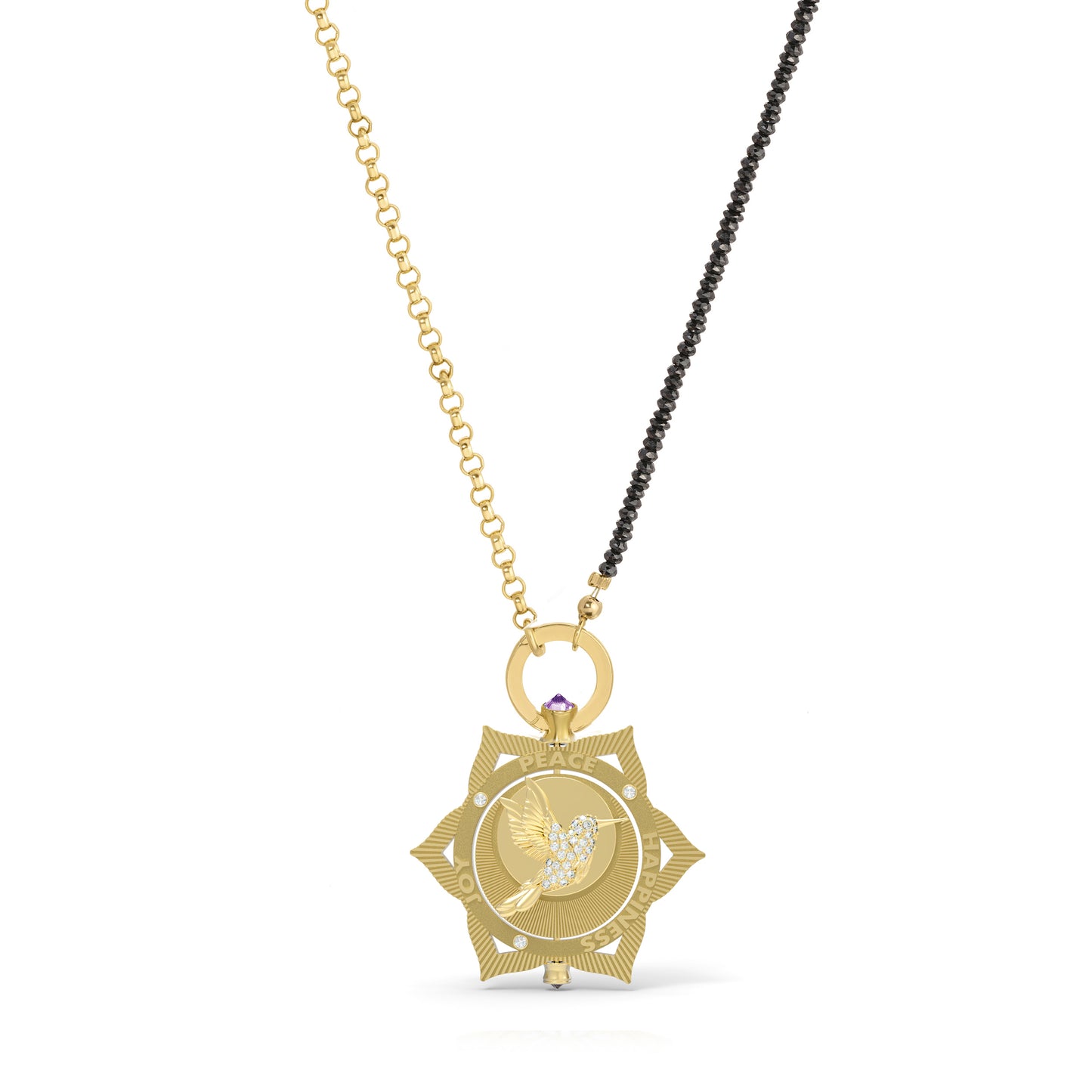 large Joy medallion