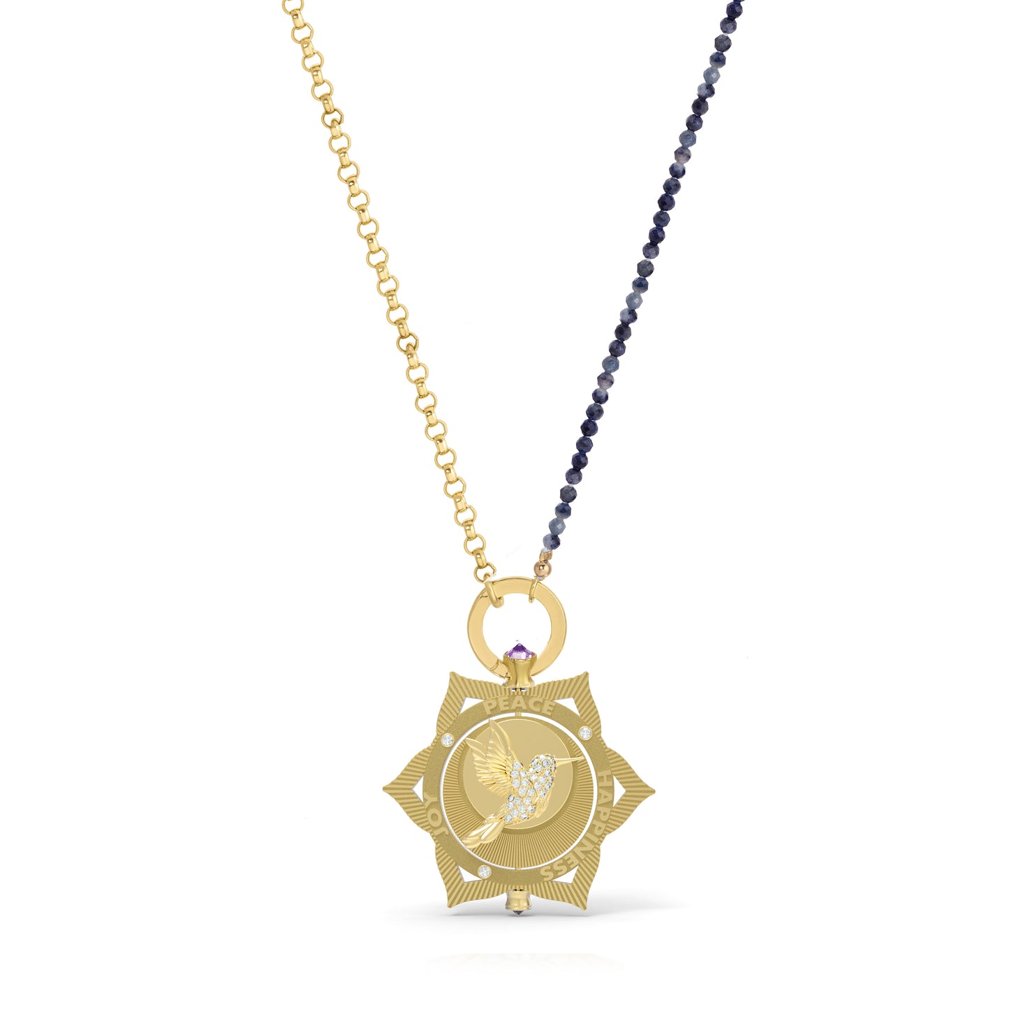 large Joy medallion