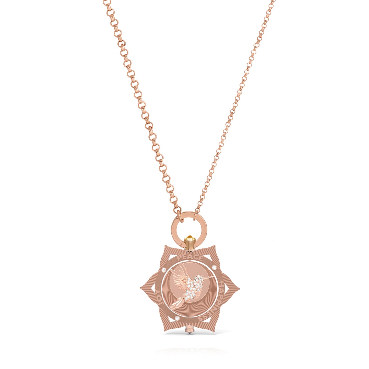 large Joy medallion
