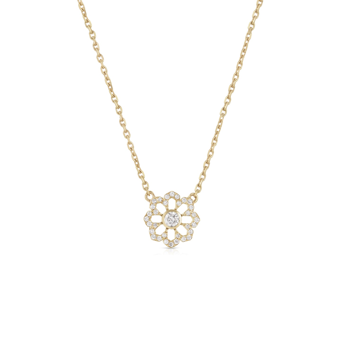 Fleur du Ciel diamond necklace