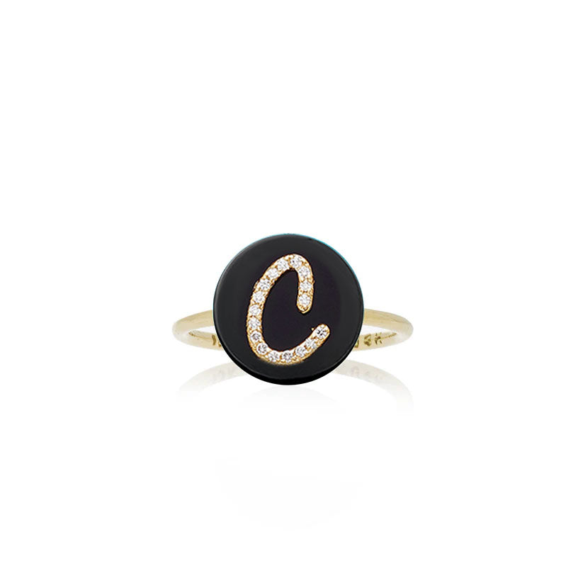 Co-exist - initial on stone