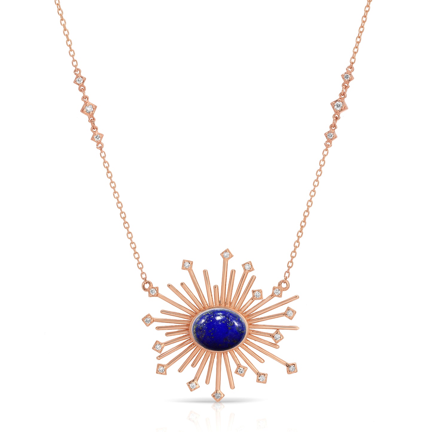 Glow necklace- Oval