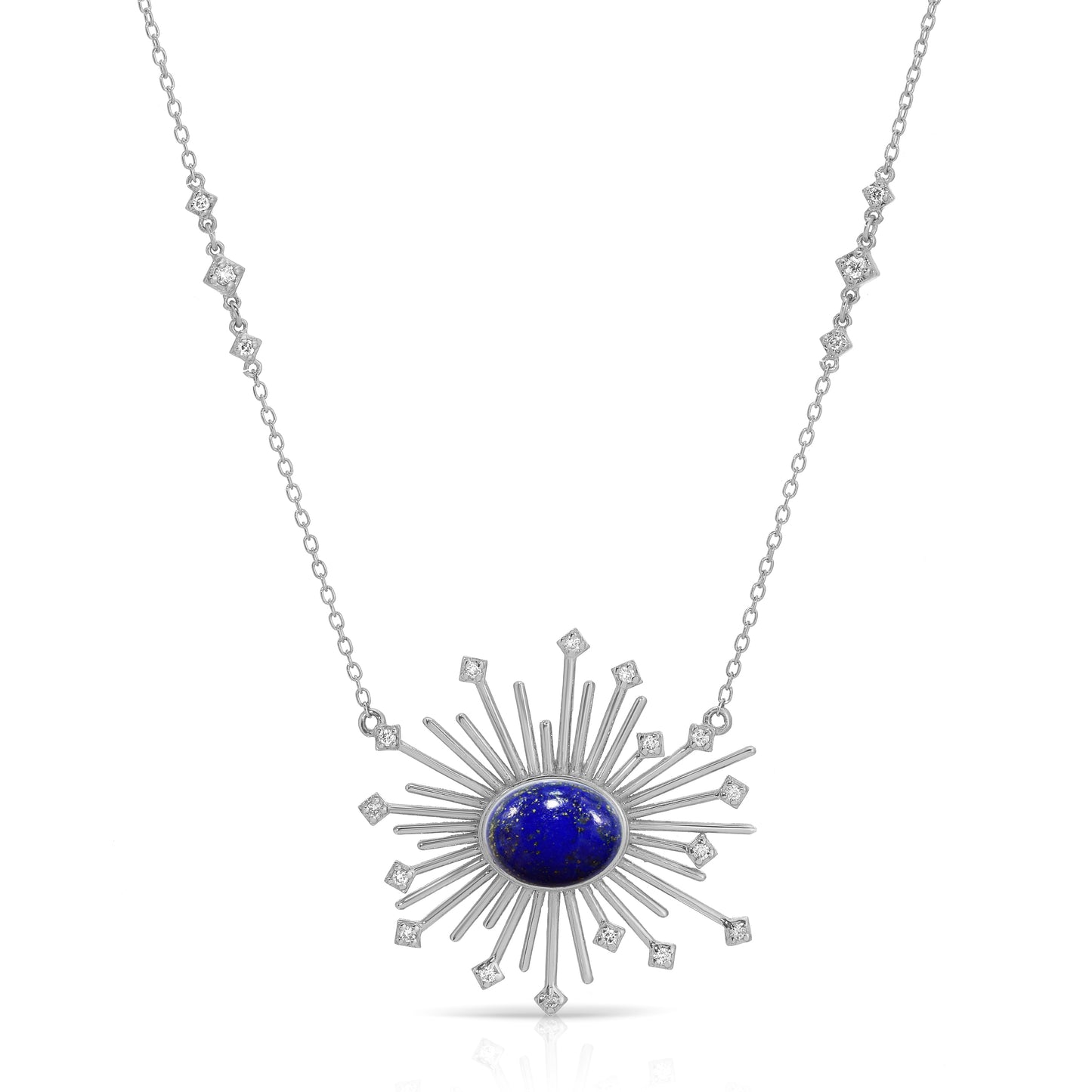 Glow necklace- Oval