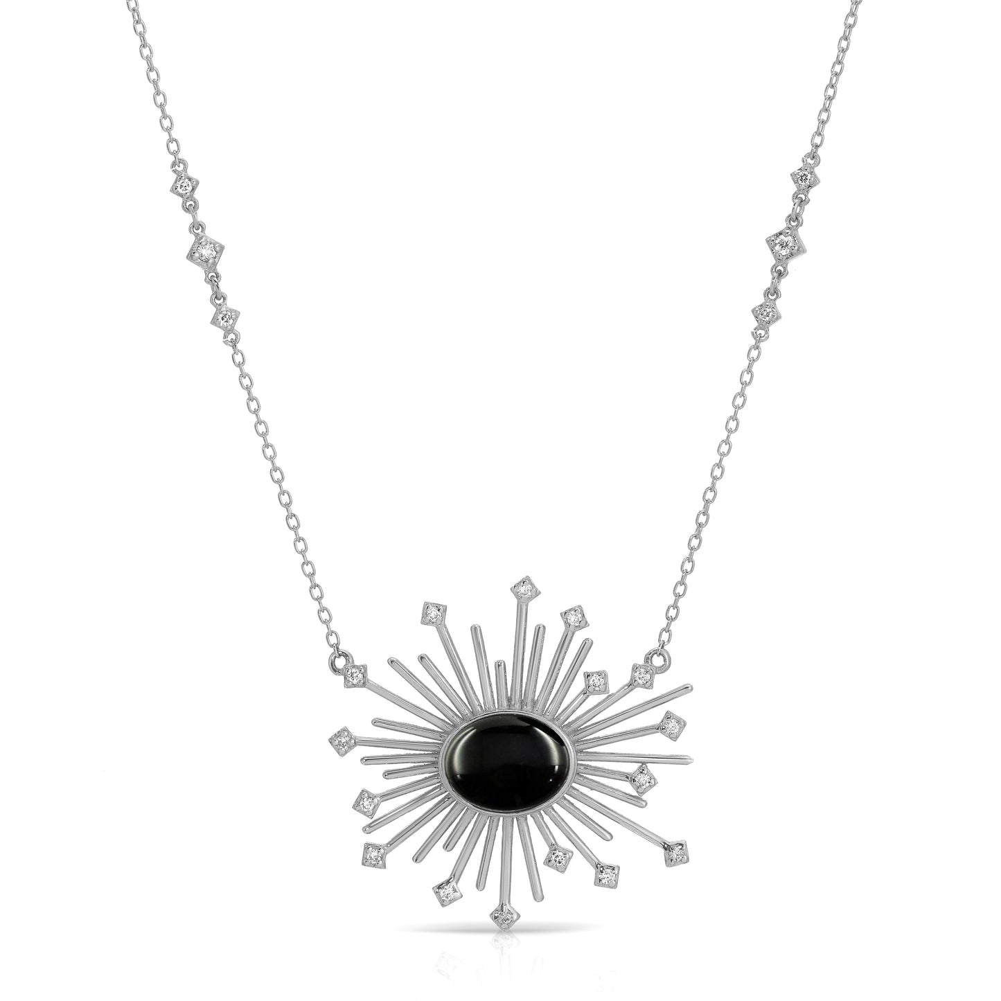 Glow necklace- Oval