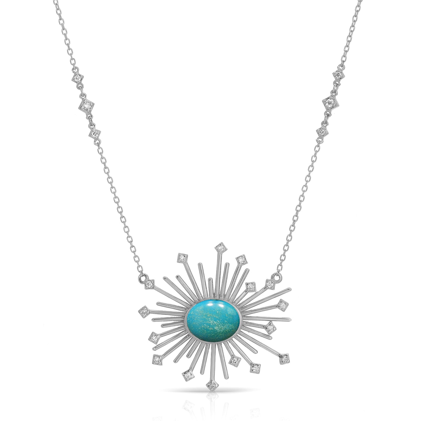 Glow necklace- Oval