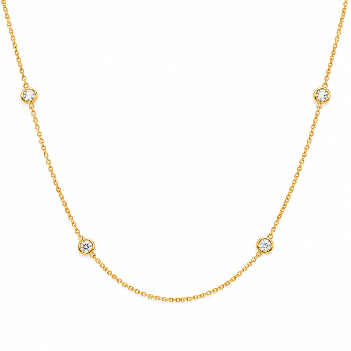 Peekaboo Love necklace