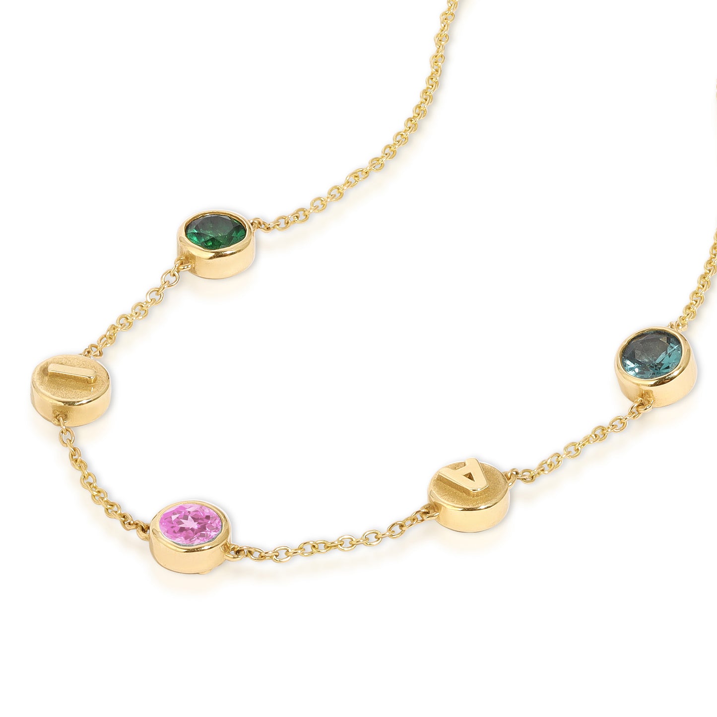 Peekaboo Round bracelet