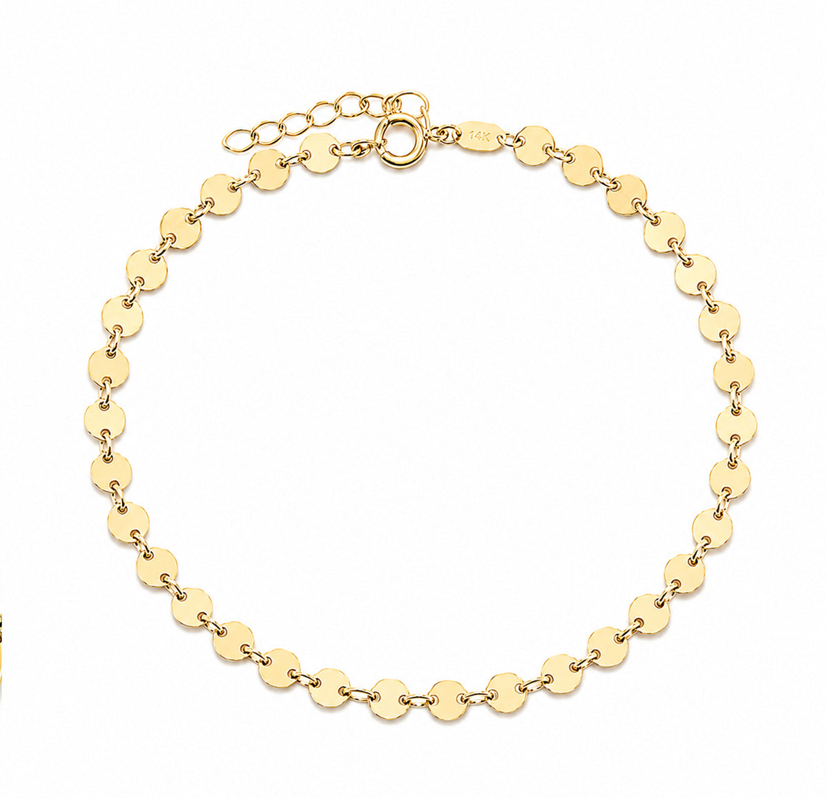 Round Disk Bracelet