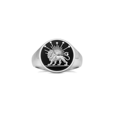 Unisex Shir-O-Khorshid signet ring