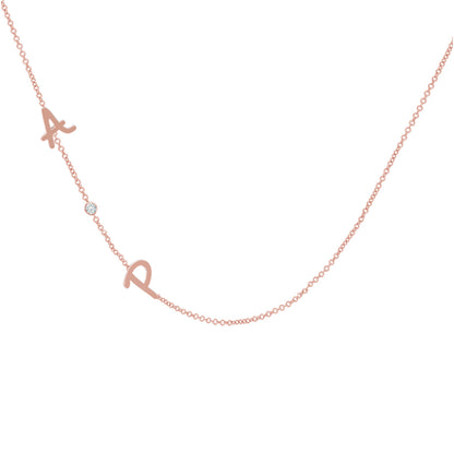 Tiny Treasure Multi Initial necklace