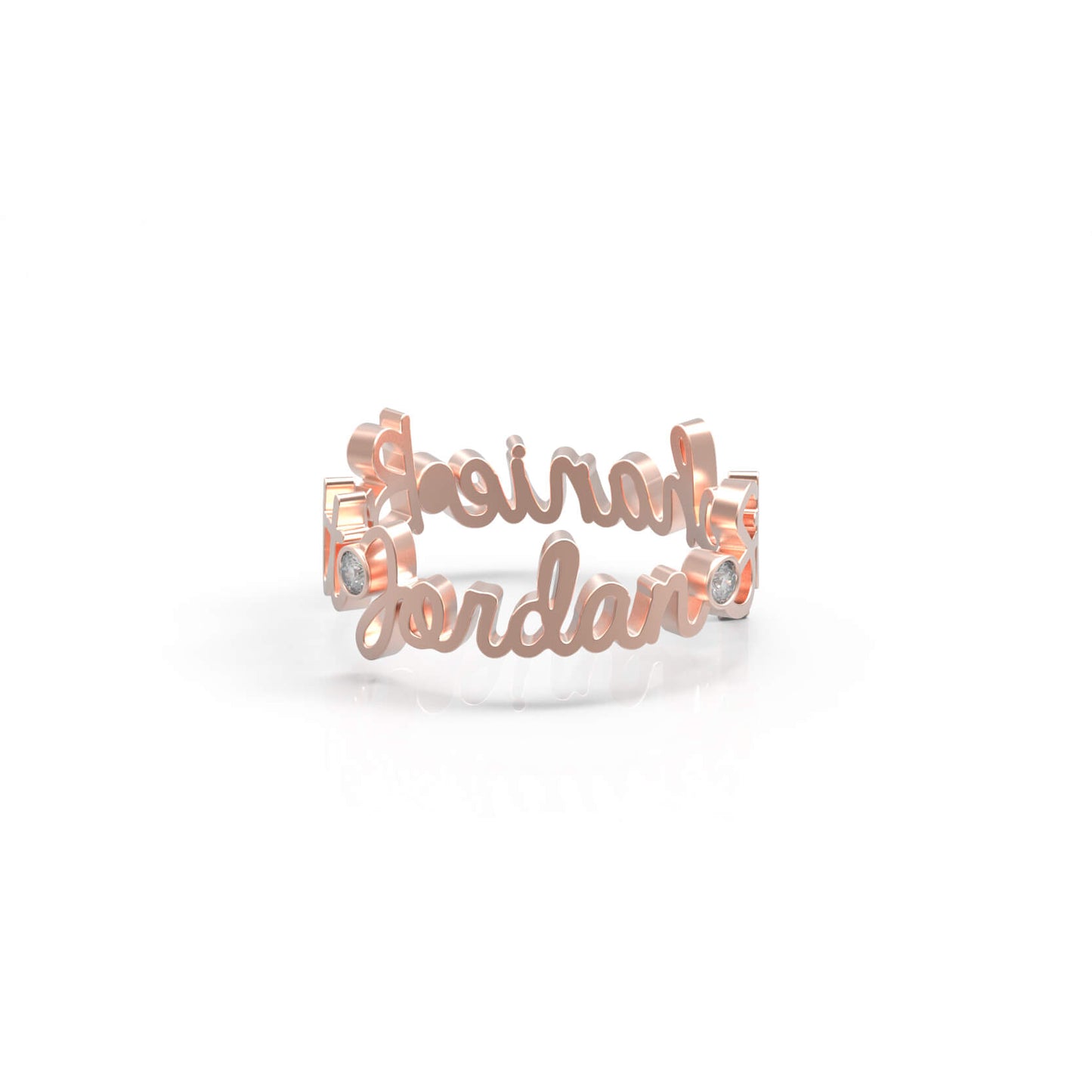 Tiny Treasure multi Name Ring