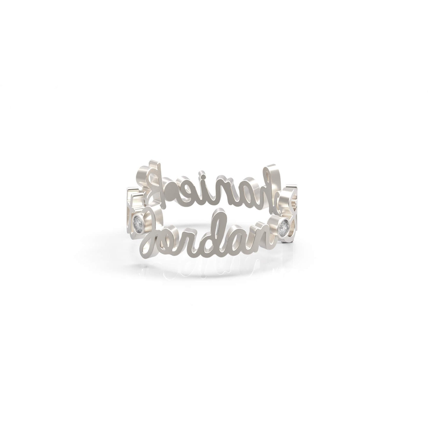 Tiny Treasure multi Name Ring