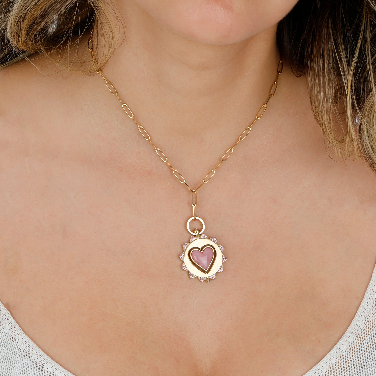 large Love medallion